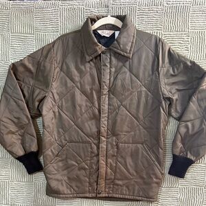 Walls Vintage Men's Brown Quilted Jacket